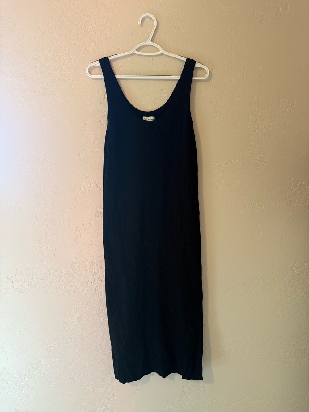Everyday Black Tank Midi Dress